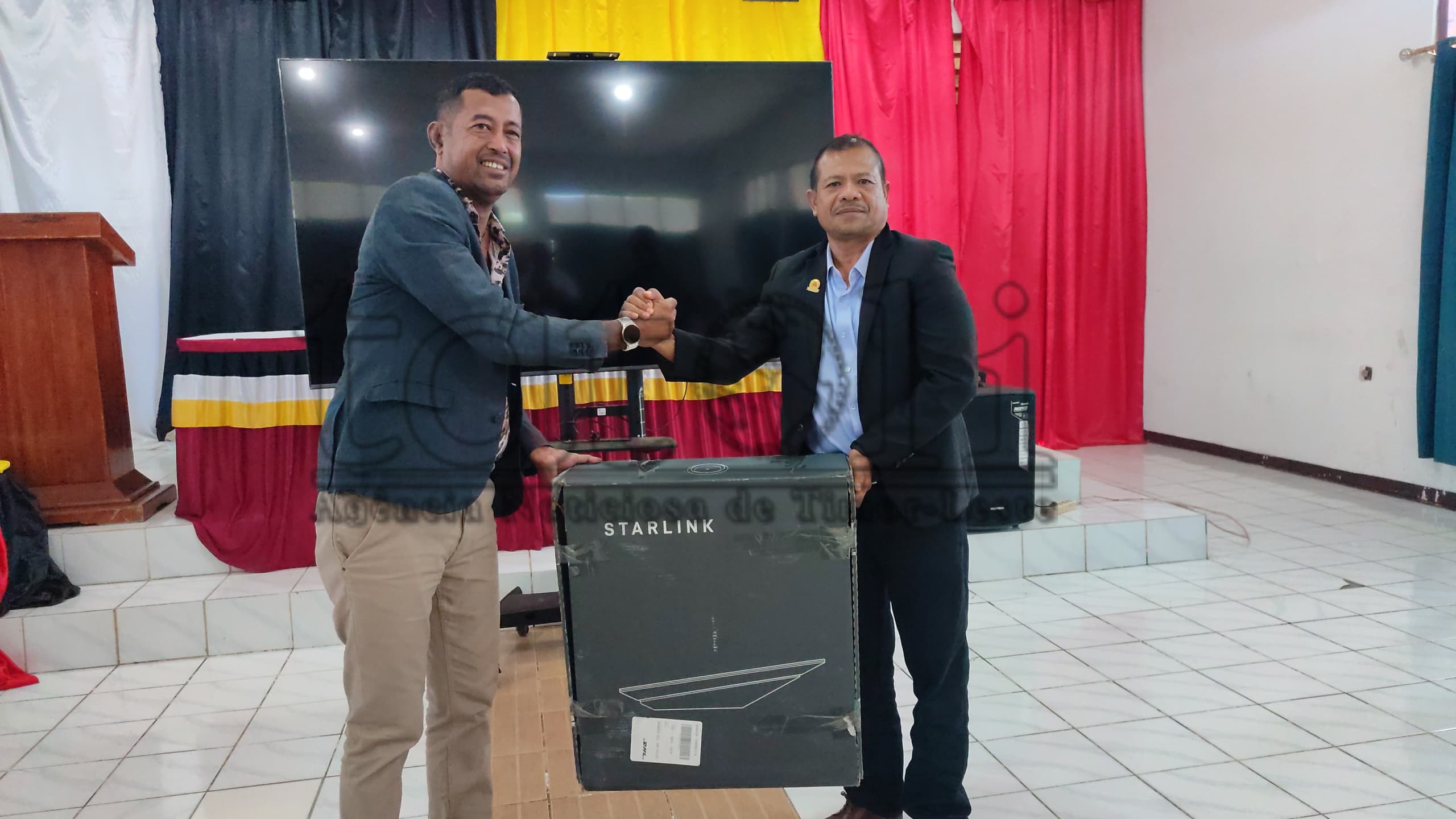 MTK entrega rede Starlink ba Autoridade Kovalima
