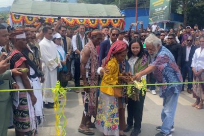 PM Xanana inaugura estrada urbana Maliana, husu atu kuidadu