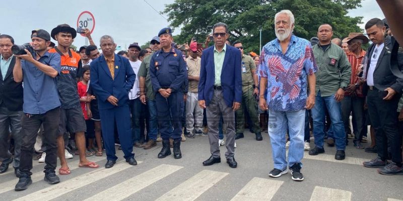 PM orienta aselera prosesu reabilitasaun estrada iha Bobonaru