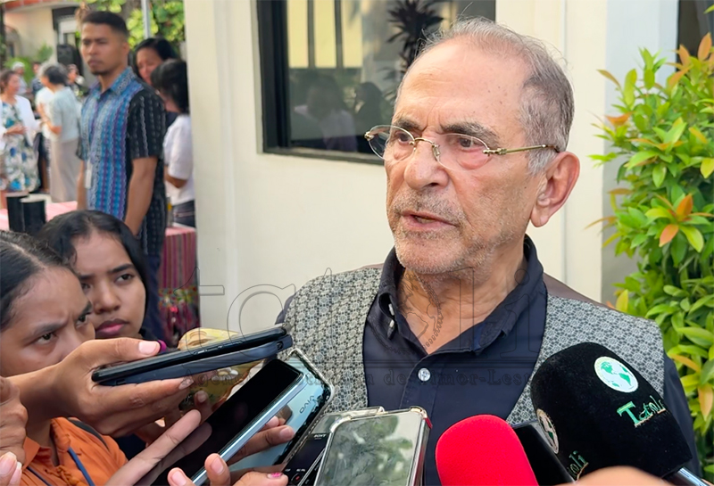 PR Ramos-Horta nia posizaun ba kazu rai iha Praia dos Coqueiros