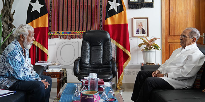 Xefe Governu relata serbisu Governu nian ba Prezidente Repúblika