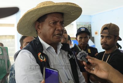 Ekipa konjunta diálogu ho komuidade Suku Bidau Santa-Ana no Metiaut kona-ba alargamentu estrada