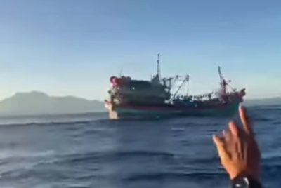 Komandu Munisípiu Lautein aprezenta tripulante 32 halo peska ilegál ba MP Baukau 