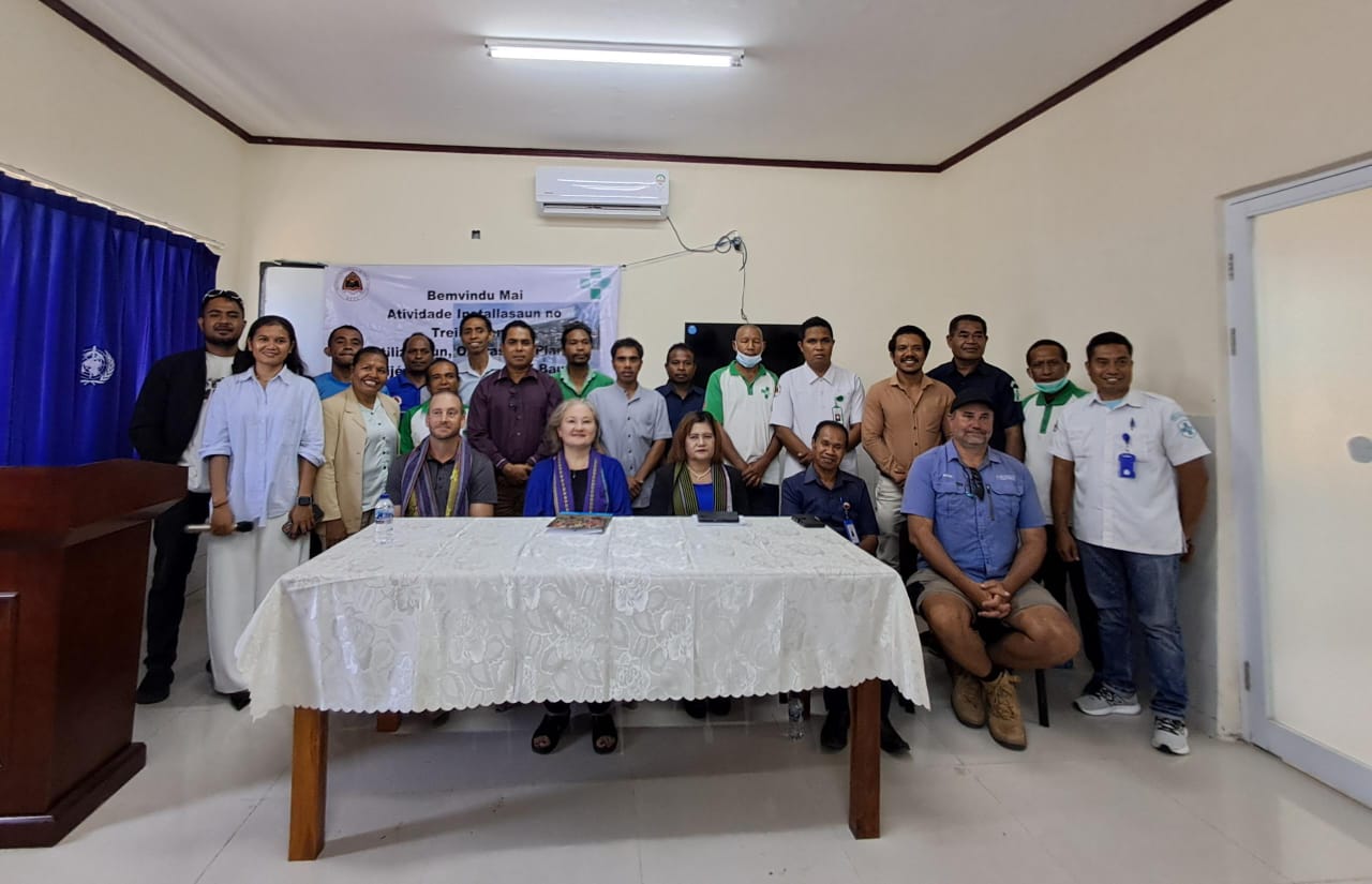 Tékniku operadór oksijéniu na’in-50 partisipa treinamentu iha HoREX Baukau