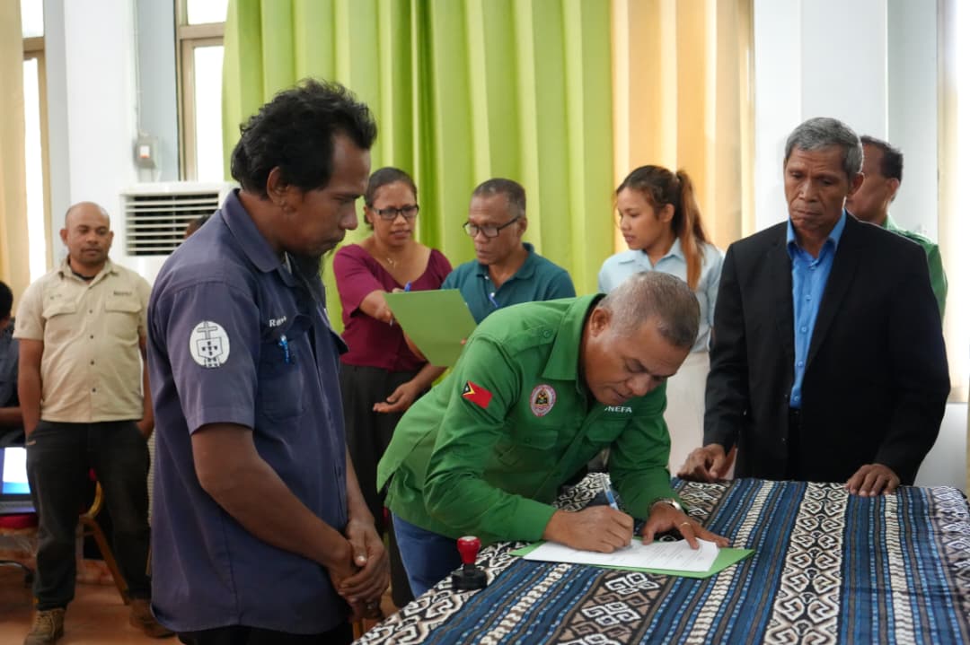 Fasilita informasaun ba komunidade rurál, MAPPF – Rádiu Komunidade asina akordu