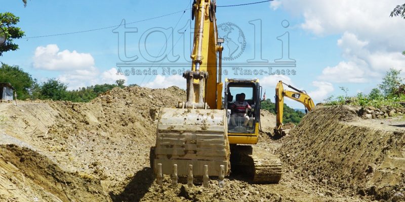 Reabilitasaun estrada Sabén iha Oésilo atinje 12%, ‘clearing-grubbing’ konkluídu