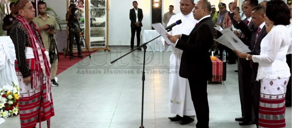 Última hora: Ministru Tomas Cabral pose PA RAEOA ho estrutura na’in-24 iha Oekusi