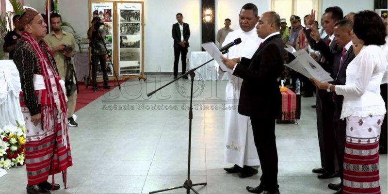 Última hora: Ministru Tomas Cabral pose PA RAEOA ho estrutura na’in-24 iha Oekusi