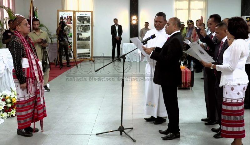 Última hora: Ministru Tomas Cabral pose PA RAEOA ho estrutura na’in-24 iha Oekusi