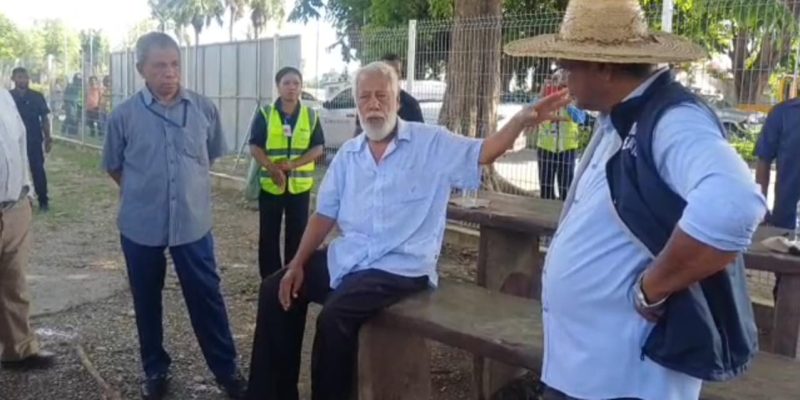 Xanana orienta SEATOU-ADN fó atensaun ba drainajen iha rotunda Nicolau Lobato