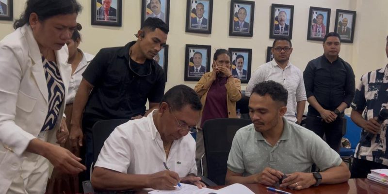 MOP selebra kontratu ho empreza manán-na’in reabilita estrada rurál iha munisípiu