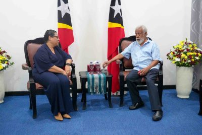 Embaixadora Maria de Lurdes Bessa atualiza servisu ba PM Xanana