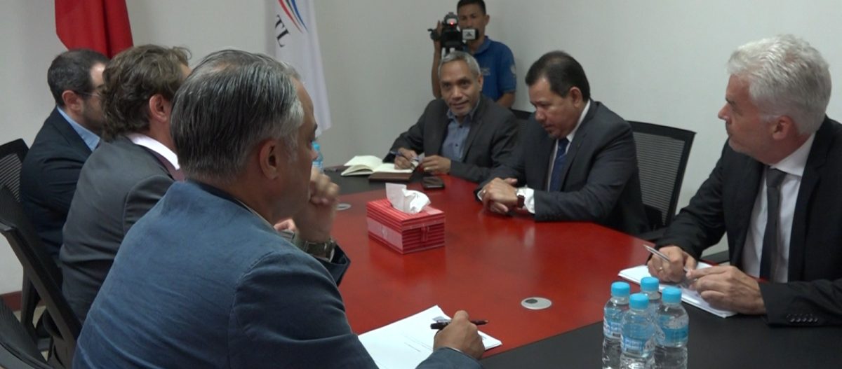 UE no CCI-TL aborda kooperasaun hodi apoia setór privadu nasionál 