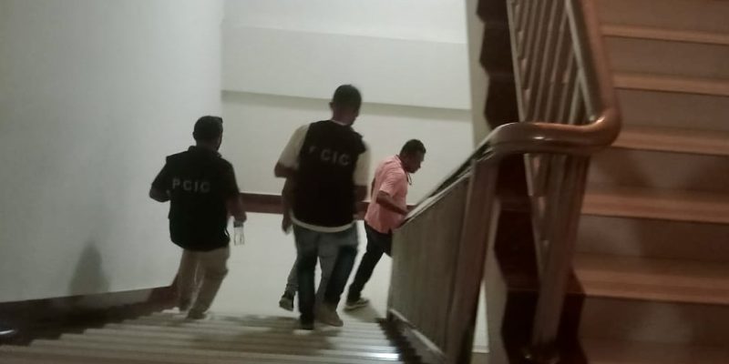 PCIC halo buska no apreensaun iha Gabinete Timor GAP, E.P