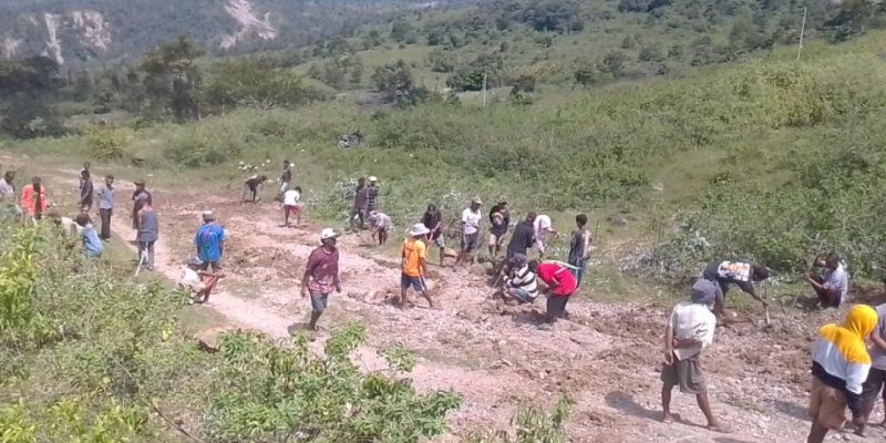 Komunidade Raiheu mobiliza malu hodi hadi’a estrada liga bá Hali-Mesak