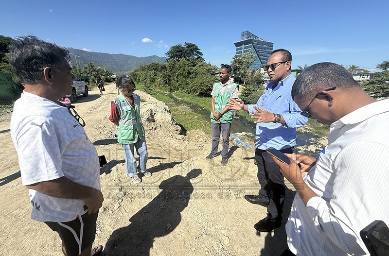 KAK halo inspesaun ba projetu emerjénsia reabilitasaun dreinajen mota Aitarak-Laran