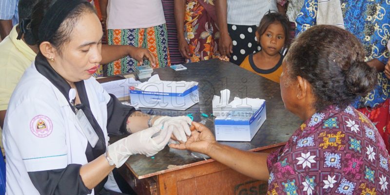Abitante 250 iha suku Lifau Oekusi ho voluntária teste raan konfirma HIV-SIDA