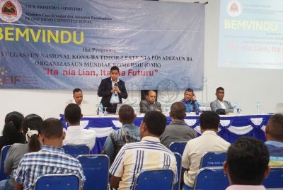 MKAE divulga importánsia adezaun Timor-Leste ba OMK iha Oekusi