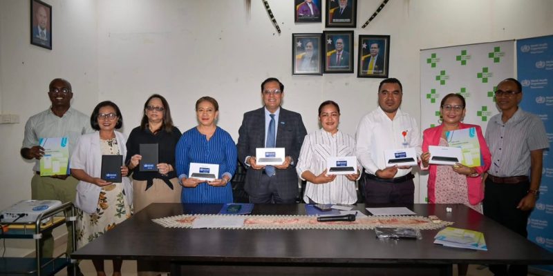 OMS entrega tableta 12 ba MS atu apoiu servisu imunizasaun