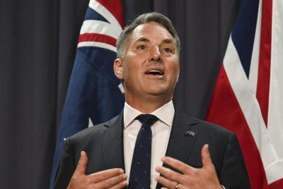 Vise PM Austrália Richard Marles partisipa restaurasaun independénsia ba da-24