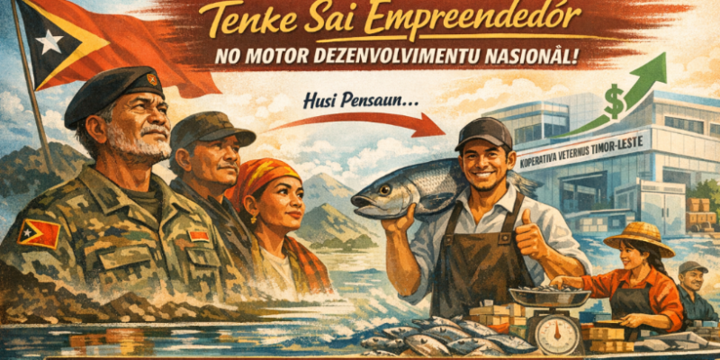 Veteranu sira labele depende de’it ba pensaun; Tenke sai empreendedór no motór dezenvolvimentu nasionál