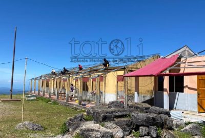 Inan-aman estudante apoia ME reabilita saladeaula tolu iha EBC Tapo