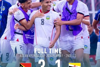 Manán Brunei ho aggregate 6-1, TL avansa ba ASEAN Hyundai Cup 2026