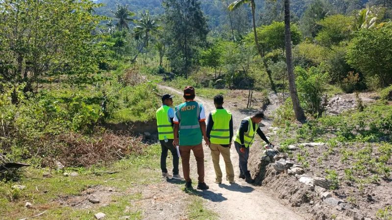 Obra Públika Bobonaru halo levantamentu dadus kona-ba estrada rurál iha Soilesu