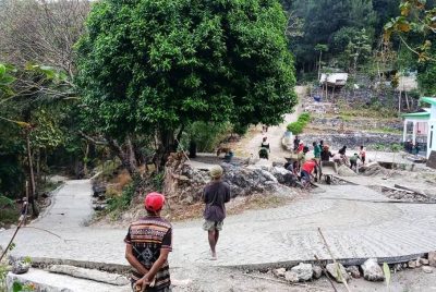 Reabilitasaun estrada rurál iha Soilesu la’o di’ak, obra atinje 35%