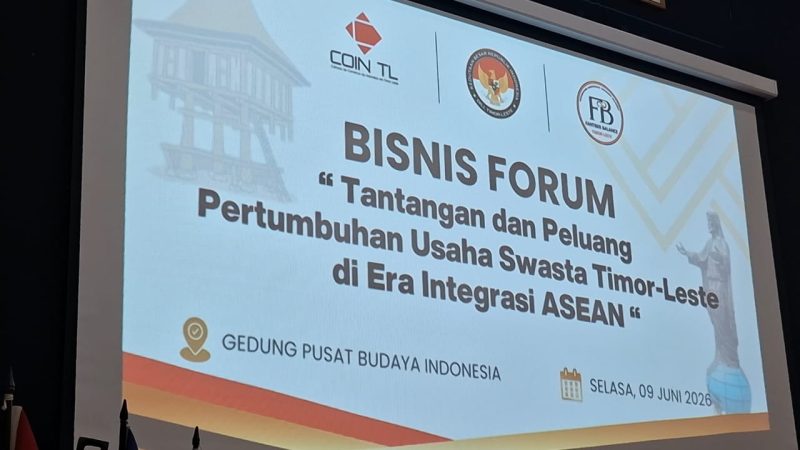 COIN-TL enkoraja emprezáriu sira aproveita oportunidade merkadu ASEAN