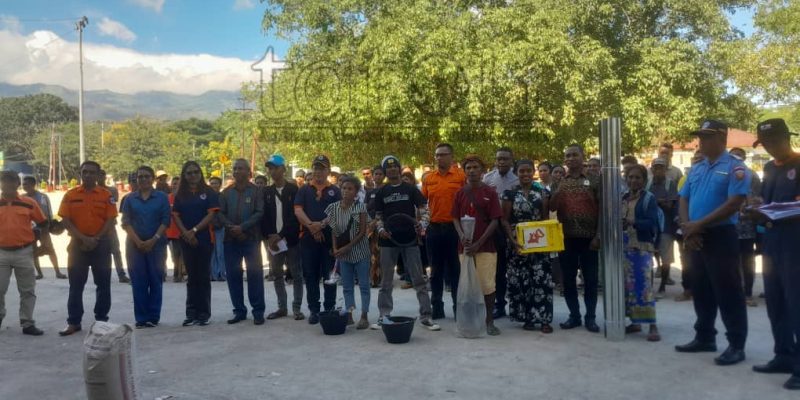 APC apoia materiál rekuperasaun ba vítima dezastre naturál 87 iha Bobonaru