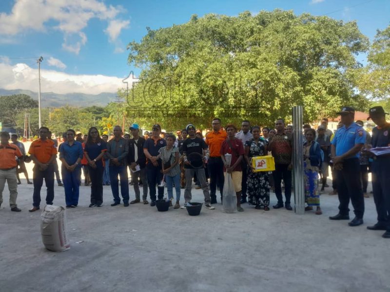 APC apoia materiál rekuperasaun ba vítima dezastre naturál 87 iha Bobonaru