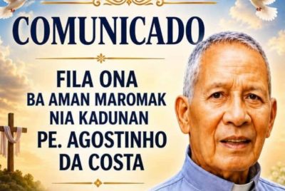 Sarani Dioseze Baukau lakon Padre Agostinho da Costa