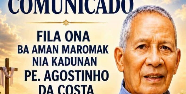 Sarani Dioseze Baukau lakon Padre Agostinho da Costa
