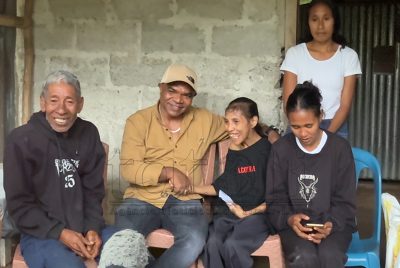 PR fó apoiu umanitária no osan ba família defisiénsia ida iha Mau-nunu Ainaru