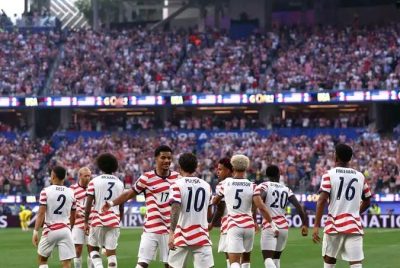 Estádiu Los Angeles nakdoko, EUA lulun Paraguai 4-1