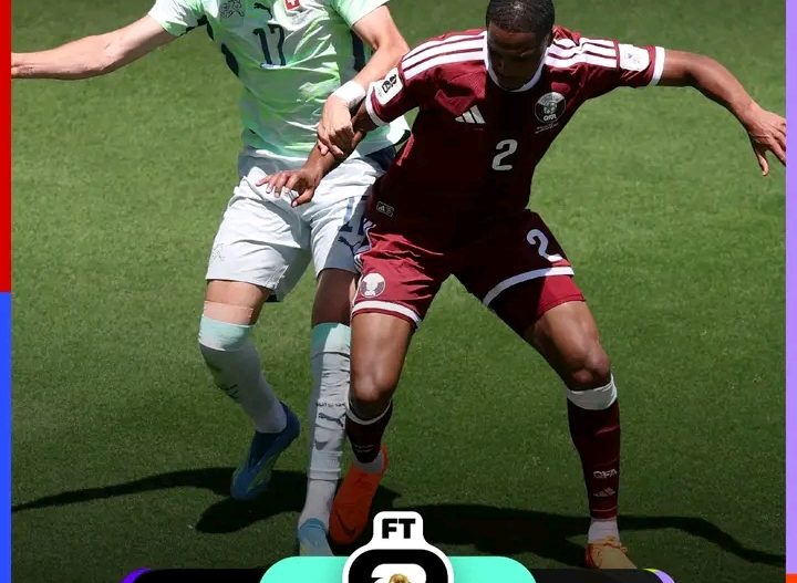 Impata 1-1, Qatar fahe pontu ho Suisa