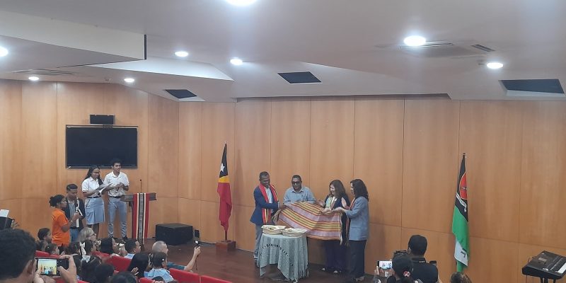 AMRT no eskola sira lansa broxura istória luta hasa’e nasionalizmu estudante 