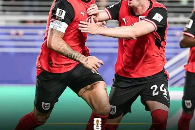 Áustria halakon Jordánia 3-1
