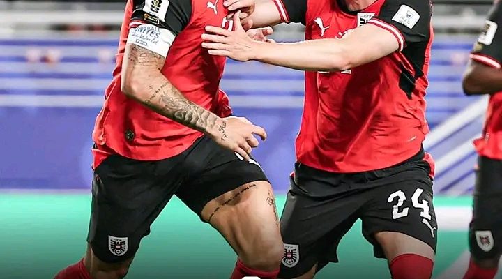 Áustria halakon Jordánia 3-1