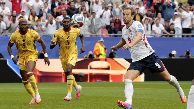 Kopa Mundiál 2026: Kane falla marka golu, Inglaterra-Gana fahe pontu 1-1
