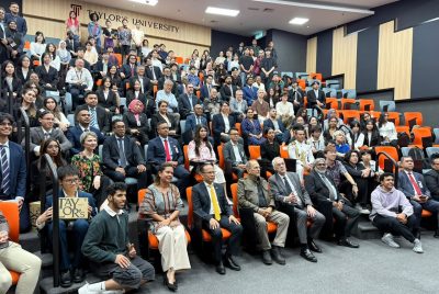 Ramos-Horta halo diálogu ho estudante Universidade Taylor’s kona-ba “A changing world enduring values”