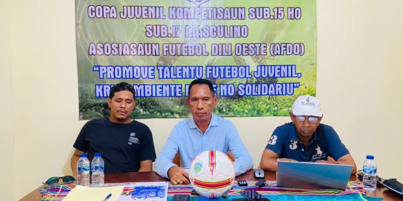 AFDO hahú loke rejistu ba Kopa Juveníl Sub-15 no Sub-17 iha 15 Jullu