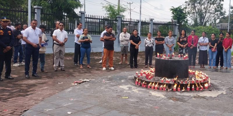Autoridade Kovalima hala’o prosesaun hodi presta omenajen ikus ba saudozu Lú olo