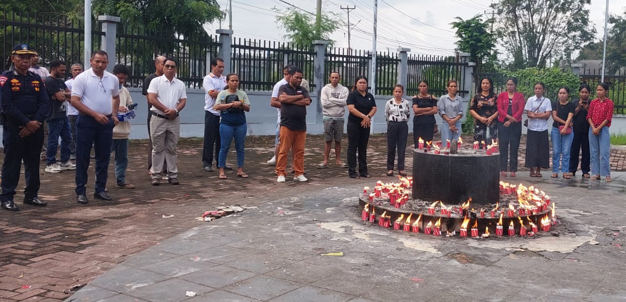Autoridade Kovalima hala’o prosesaun hodi presta omenajen ikus ba saudozu Lú olo