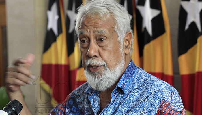 PM Xanana relata servisu Governu ba Xefe Estadu