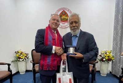 Sekretáriu Estadu Adjuntu EUA Michael George DeSombre konklui vizita iha Timor-Leste
