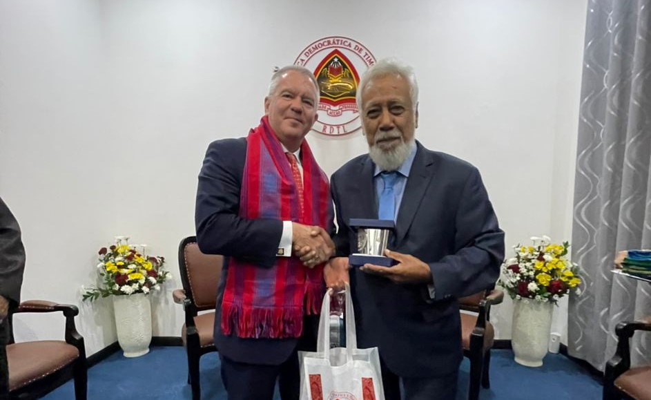 Sekretáriu Estadu Adjuntu EUA Michael George DeSombre konklui vizita iha Timor-Leste