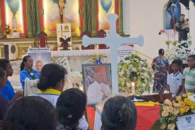 Aban, sei haloot Padre Agostinho da Costa iha semitériu dioseze