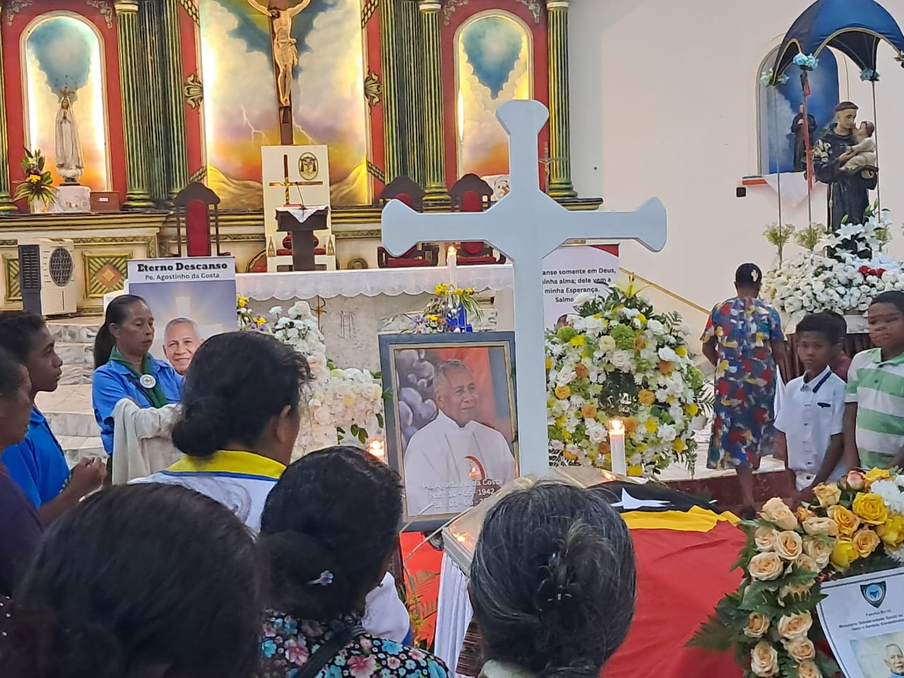 Aban, sei haloot Padre Agostinho da Costa iha semitériu dioseze